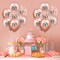 80th Birthday Balloons 18 Pcs Rose Gold Happy 80th Birthday Latex Balloons Confetti Balloons Rose Gold 80th Birthday Party Decorations for Women Men 80th Birthday Anniversary Decor Supplies 12 inch